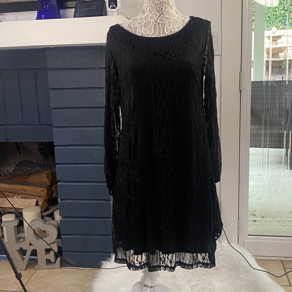 Style & Co. Black Lace Dress